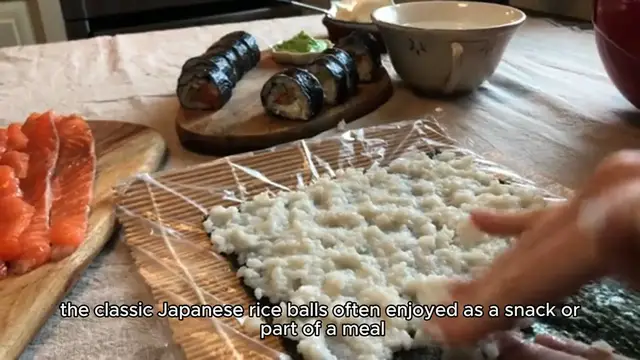 'Video thumbnail for Onigiri recipe'