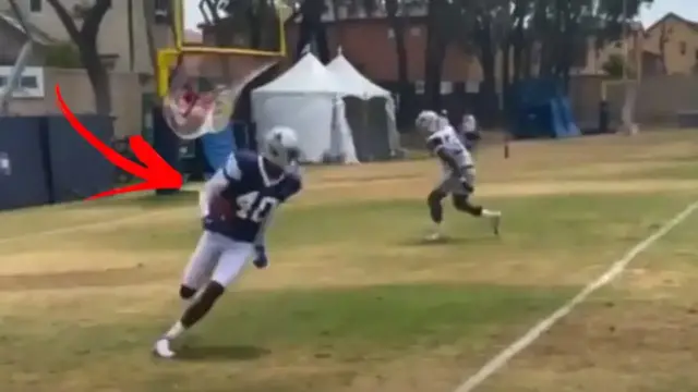 'Video thumbnail for law nation sports: dallas cowboys training camp | dak prescott throwing light'