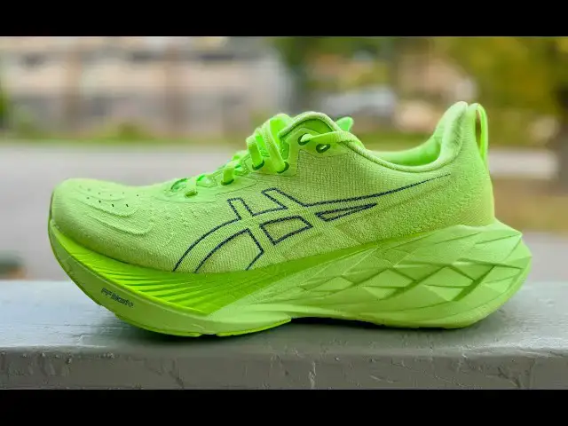 'Video thumbnail for ASICS Novablast 4 Review with A/B Comparison Run to Novablast 3'
