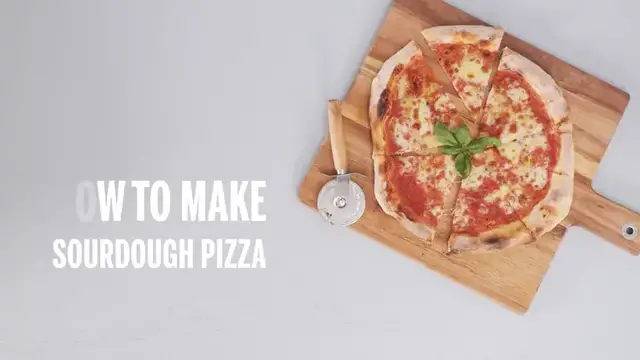 'Video thumbnail for How To Make Sourdough Pizza | Recipe'