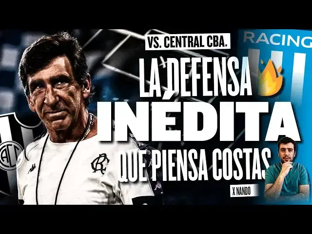 'Video thumbnail for La defensa inédita que Costas puede poner en Racing'