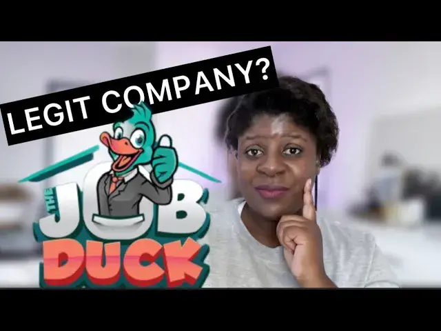 'Video thumbnail for IS JOB DUCK A LEGIT COMPANY THAT IS HIRING REMOTE WORKERS IN SOUTH AFRICA'