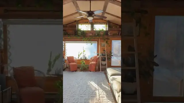 'Video thumbnail for I stapled bamboo to my ceiling and this is how it turned out…'