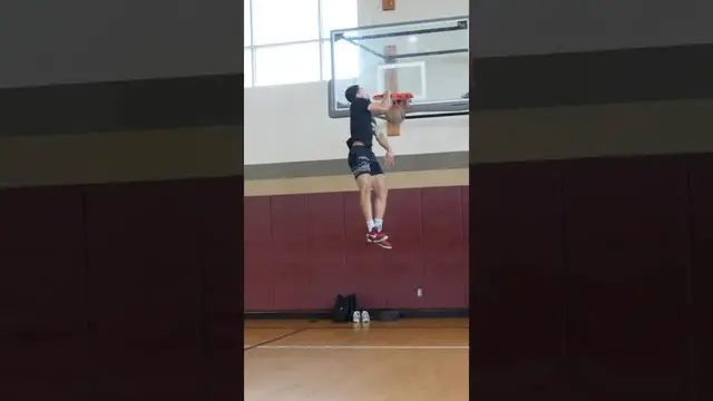 'Video thumbnail for (361) insane vertical dunk showcase'