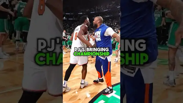 'Video thumbnail for PJ Tucker: Knicks Playoff Run's Secret Weapon'