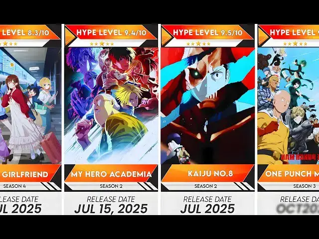 'Video thumbnail for All Anime Sequels Returning in 2025 So Far | Anime Bytes'