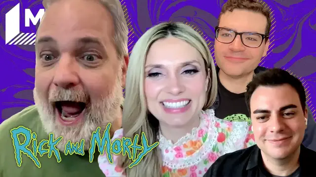 'Video thumbnail for 'Rick and Morty' cast sound off on line envy and which catchphrases they claim as their own'