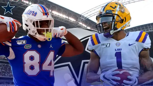 'Video thumbnail for law nation sports: ja'marr chase & kyle pitts pro day analysis: best player available for dallas cowboys?'