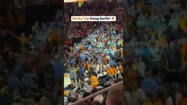'Video thumbnail for (191) tennessee vols fans swag surfing at rocky top'