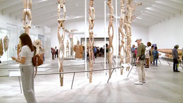 'Video thumbnail for New York’s Met Museum reopens the Rockefeller wing with decolonised Global South art showcase'