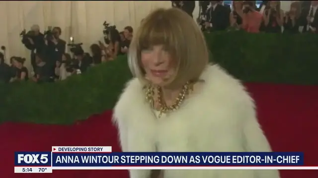 'Video thumbnail for Anna Wintour stepping down: What's next?'