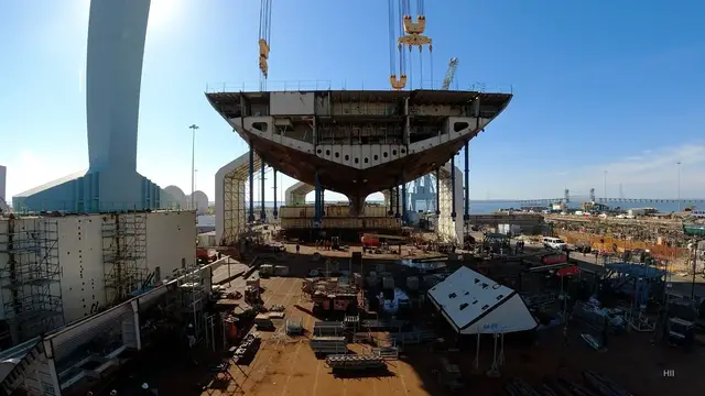'Video thumbnail for US Navy faces urgent shipbuilding challenges amid global competition'
