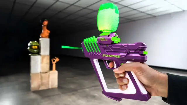 'Video thumbnail for How Powerful is a Gel Blaster?'