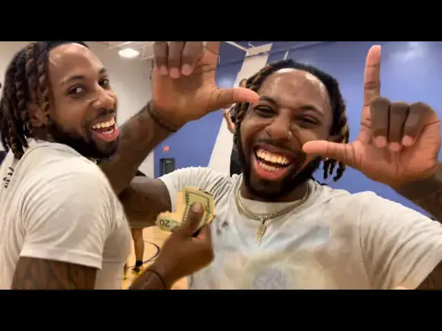 'Video thumbnail for MONEY ON THE LINE! CAN YOU BEAT A PRO DUNKER IN A SHOOTING CONTEST?!'