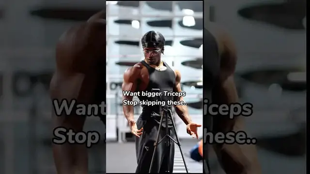 'Video thumbnail for Triceps Workout: 3 Exercises for Bigger Arms'
