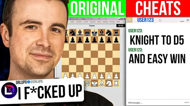'Video thumbnail for Pogchamps Chess Tournament Controversy: DrLupo & Wolfie Blitz Chess Scandal'