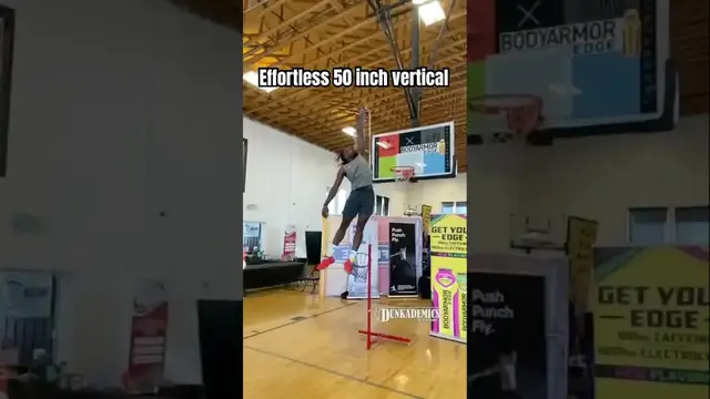 'Video thumbnail for Effortless 50 Inch Vertical Jump | DunkAcademics'