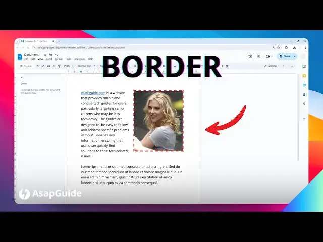 'Video thumbnail for How to Add a Border to an Image in Google Docs'