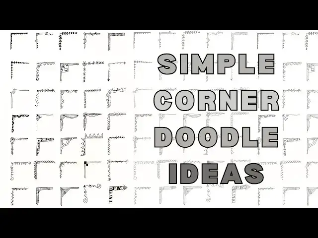 'Video thumbnail for Simple Corner Doodle Ideas'