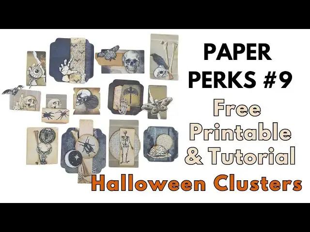 'Video thumbnail for Paper Perks #9 - Halloween Clusters'