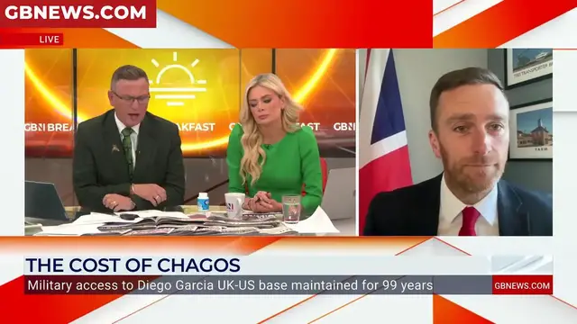 'Video thumbnail for Keir Starmer's Chagos deal is 'not in Britain's interest', Vickers claims'