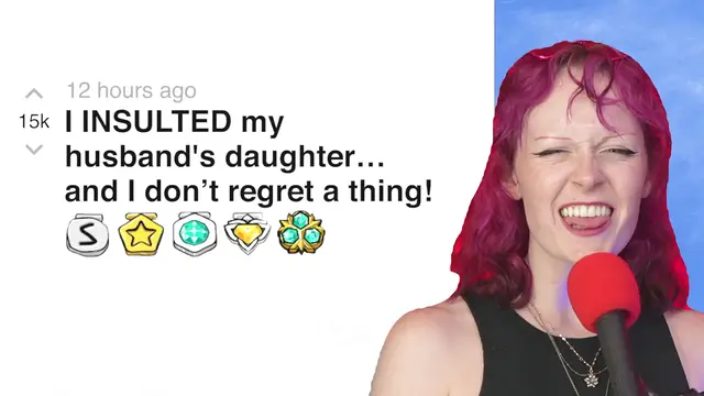 'Video thumbnail for I offended my husband's daughter… and I don’t regret a thing! - r/charlottedobreyoutube | Reddit Stories'