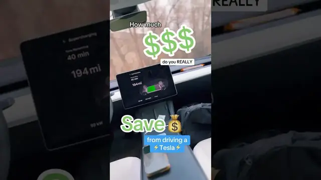 'Video thumbnail for (457) tesla model 3: charging costs vs. gas prices'