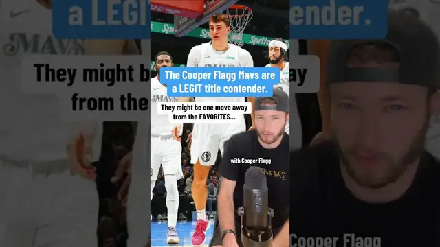 'Video thumbnail for (286) mavericks: cooper flagg era is here! nba title contender?'