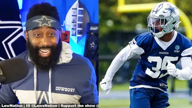 'Video thumbnail for law nation sports: dallas cowboys receive good news on ceedee lamb, kazee & watkins'