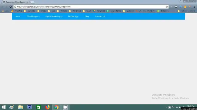 'Video thumbnail for How To Create Responsive Menu In HTML And CSS _ HTML Website Tutorial'