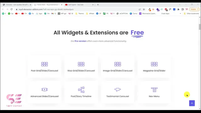 'Video thumbnail for Best Free and Powerful Elementor Addons in 2022'