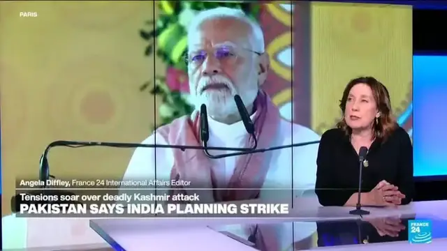 'Video thumbnail for India and Pakistan edge closer to escalation over Kashmir attack'