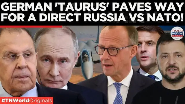 'Video thumbnail for Lavrov on Germany’s Taurus Missiles: Approval for Ukraine’s Long-Range Strikes? | Times Now World'