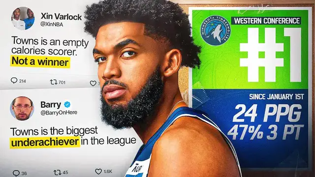 'Video thumbnail for Karl-Anthony Towns: Fouled Out | Minnesota Timberwolves NBA Playoffs 2022 Play-in'