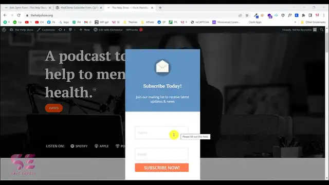 'Video thumbnail for How to Easily create a Popup Form in WordPress for FREE'