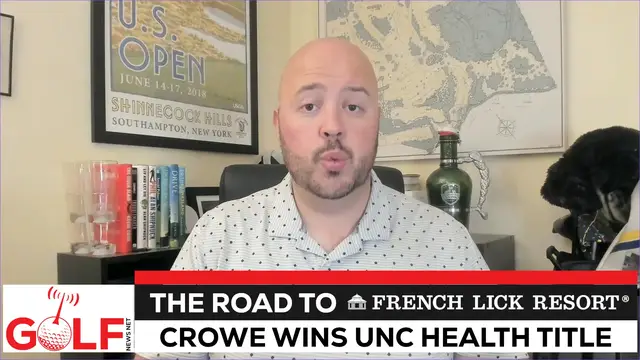 'Video thumbnail for Trace Crowe wins UNC Health Championship on Korn Ferry Tour'