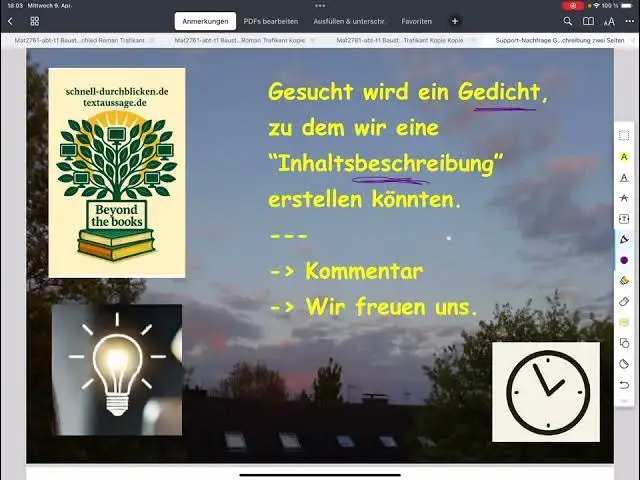 'Video thumbnail for Gedicht gesucht - wir testen an ihm die "Inhaltsbeschreibung" - Ziel: Hilfe bei akutem Problem'