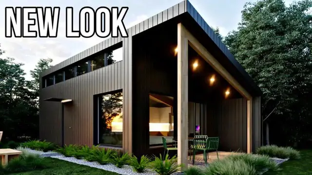 'Video thumbnail for kerry tarnow: blend projects nailed it! modern prefab home tour'