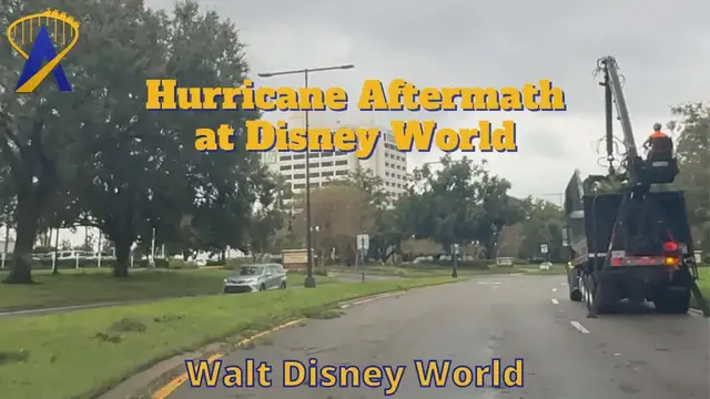 'Video thumbnail for Driving on Disney World Property After Hurricane Milton'