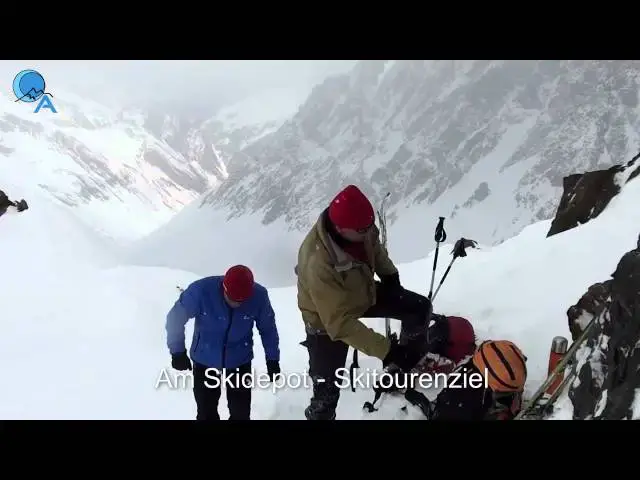 'Video thumbnail for Skitour - Bachfallenkopf - Stubaier Alpen - Ötztal'