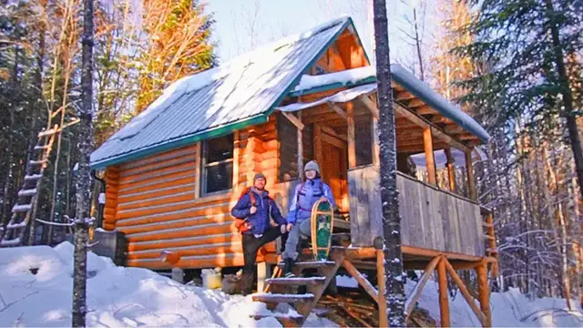 'Video thumbnail for Winter Wonderland Snowshoeing Adventure: Log Cabin & Snow Removal'