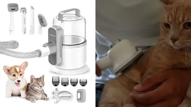 'Video thumbnail for Simple Way Pet Grooming Vacuum Review'