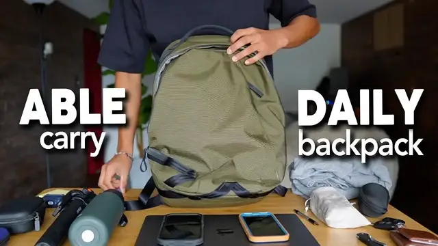 'Video thumbnail for Best EDC Bag? The Truth About Able Carry Daily BackPack'