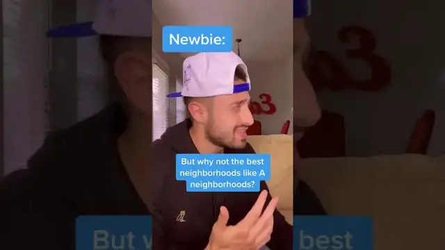 'Video thumbnail for Should new investors invest in nice neighborhoods #shorts'