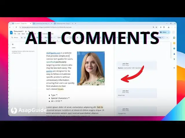 'Video thumbnail for How To Delete Comments in Google Docs'