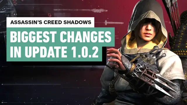 'Video thumbnail for Assassin's Creed Shadows: Biggest Changes in Patch 1.0.2'