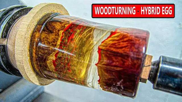 'Video thumbnail for Making a Wood and Resin Egg'