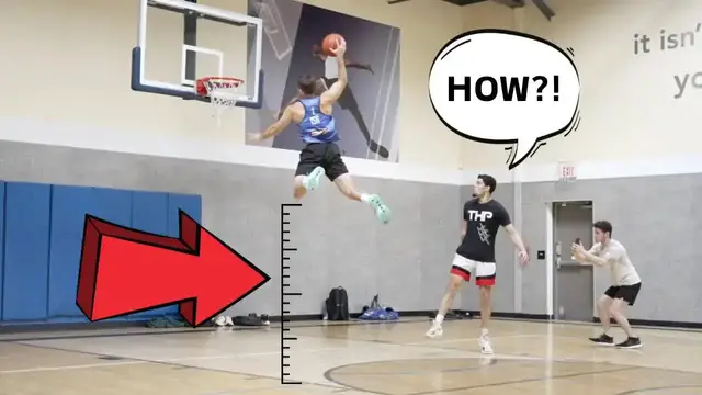 'Video thumbnail for Yoav Agassi's Extreme Vertical Jump Basketball Training'