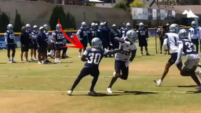 'Video thumbnail for law nation sports: dallas cowboys training camp 2024 offensive and defensive drills'