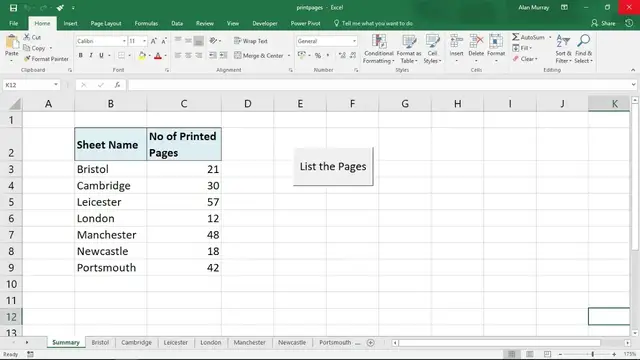 'Video thumbnail for Excel VBA: Count Number of Print Pages on a Worksheet'